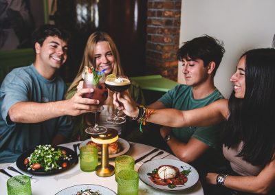 people eating the best brunch in north park san diego